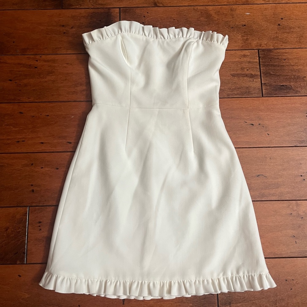 French Connection ruffle mini dress, only worn once
